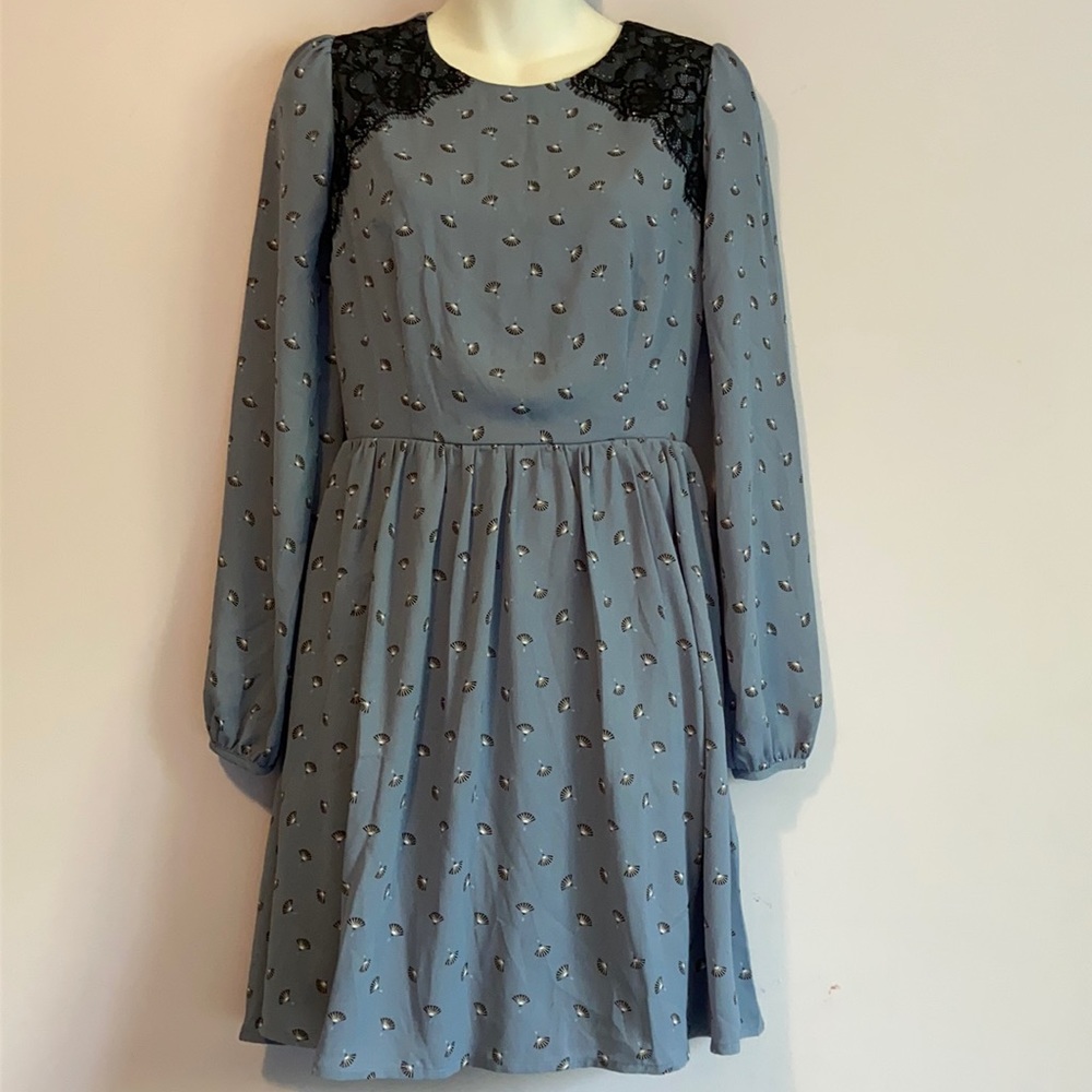 Womens Dress Steel Blue Kit And Sky Women’s Size XS Cute